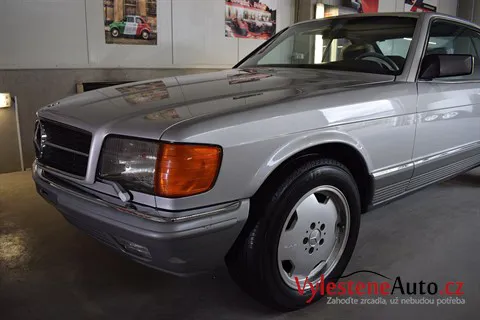 Mercedes 560 SEC - Renovace a ochrana laku