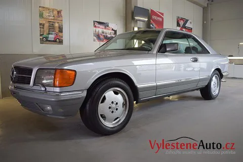 Mercedes 560 SEC - Renovace a ochrana laku