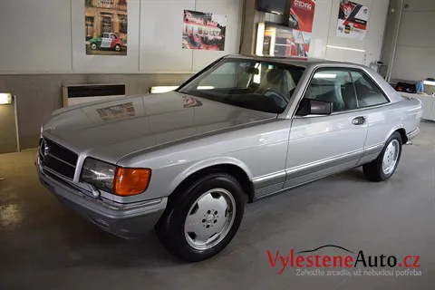 Mercedes 560 SEC - Renovace a ochrana laku