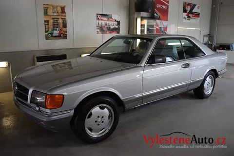 Mercedes 560 SEC - Renovace a ochrana laku