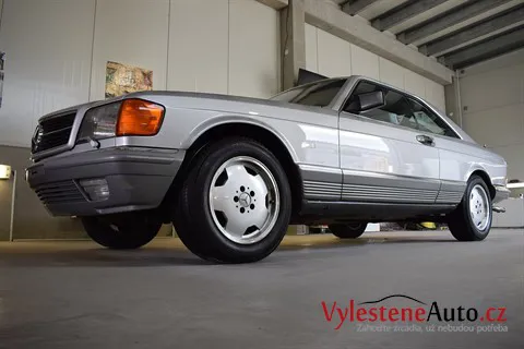 Mercedes 560 SEC - Renovace a ochrana laku