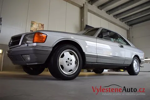 Mercedes 560 SEC - Renovace a ochrana laku