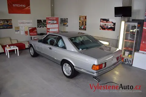 Mercedes 560 SEC - Renovace a ochrana laku