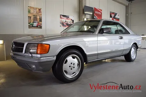 Mercedes 560 SEC - Renovace a ochrana laku