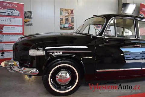 Tatra 603 - Renovace a ochrana laku