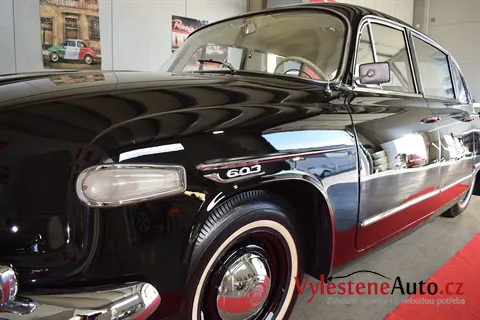 Tatra 603 - Renovace a ochrana laku