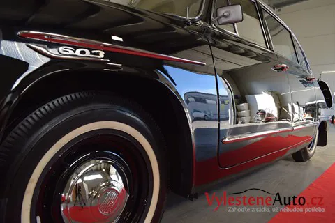 Tatra 603 - Renovace a ochrana laku