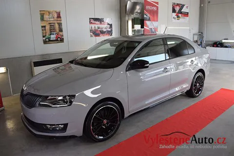 Škoda Rapid Monte Carlo - Renovace a komplexní ochrana karoserie