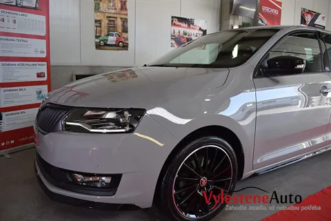 Škoda Rapid Monte Carlo - Renovace a komplexní ochrana karoserie