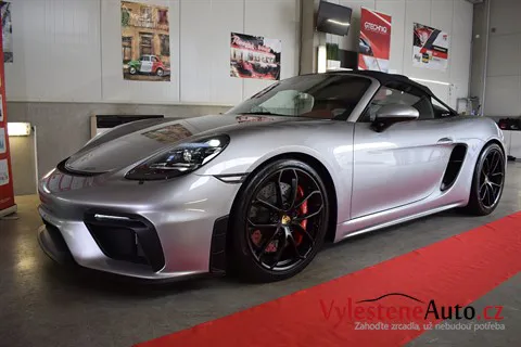 Porsche 718 Spyder - Renovace a nanokeramická ochrana laku