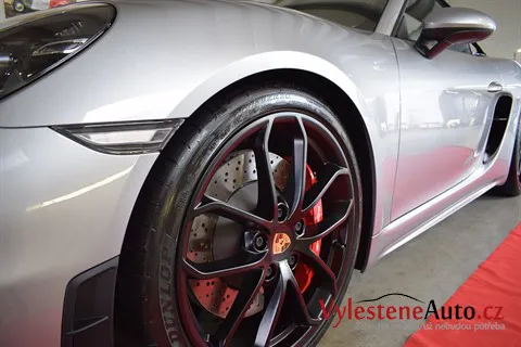 Porsche 718 Spyder - Renovace a nanokeramická ochrana laku