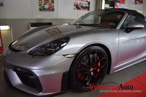 Porsche 718 Spyder - Renovace a nanokeramická ochrana laku