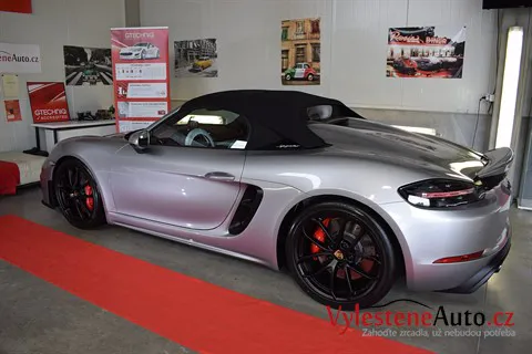 Porsche 718 Spyder - Renovace a nanokeramická ochrana laku