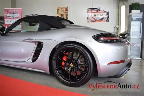 Porsche 718 Spyder - Renovace a nanokeramická ochrana laku