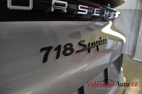 Porsche 718 Spyder - Renovace a nanokeramická ochrana laku