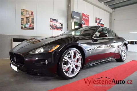 Maserati GranTurismo - Jemné leštění a ochrana laku