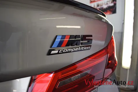 BMW M5 Competition - Renovace a nanokeramická ochrana laku