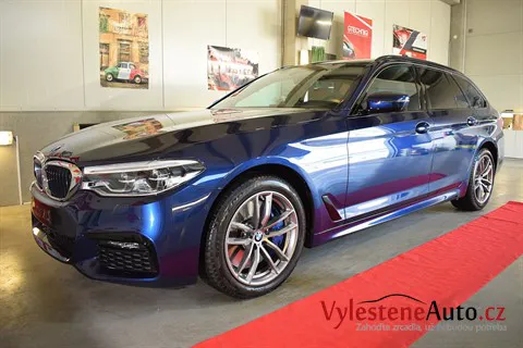 BMW 540i kombi - Renovace laku a ochranný zimní balíček