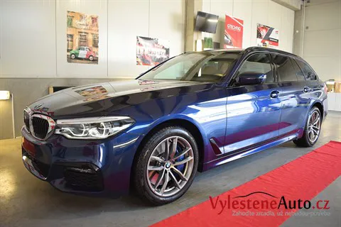 BMW 540i kombi - Renovace laku a ochranný zimní balíček