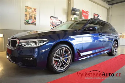 BMW 540i kombi - Renovace laku a ochranný zimní balíček