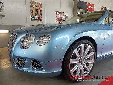 Bentley Continental GTC - Leštění a ochrana laku