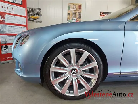 Bentley Continental GTC - Leštění a ochrana laku