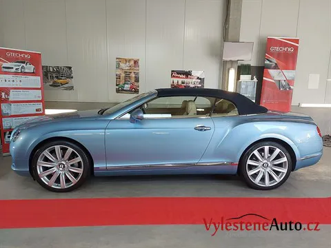 Bentley Continental GTC - Leštění a ochrana laku