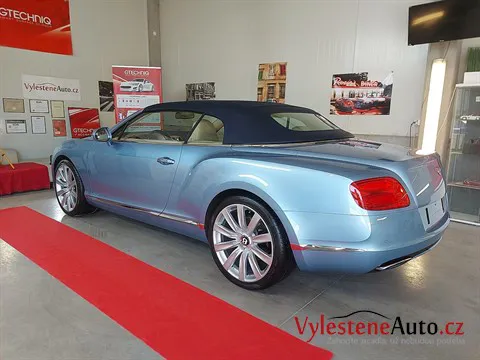 Bentley Continental GTC - Leštění a ochrana laku