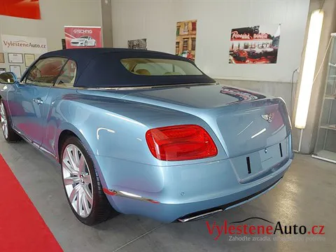 Bentley Continental GTC - Leštění a ochrana laku