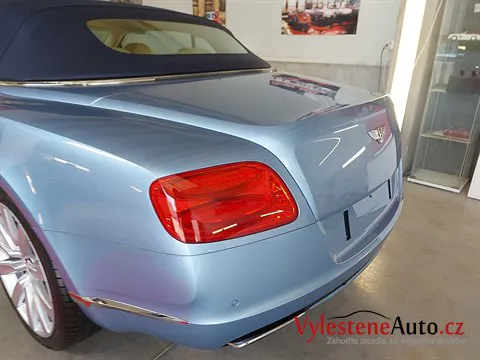 Bentley Continental GTC - Leštění a ochrana laku
