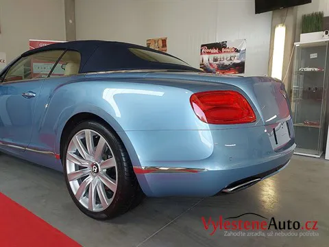 Bentley Continental GTC - Leštění a ochrana laku