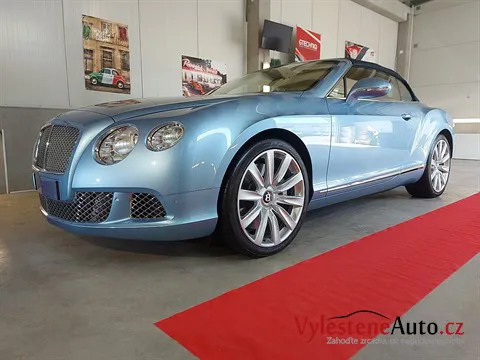 Bentley Continental GTC - Leštění a ochrana laku