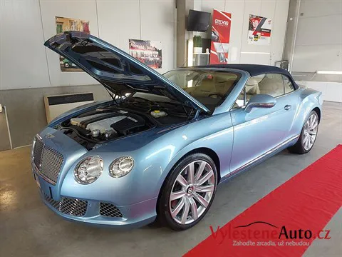 Bentley Continental GTC - Leštění a ochrana laku