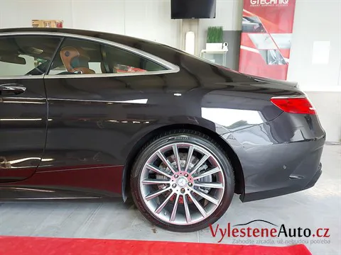 Mercedes S500 kupé - Leštění a keramická ochrana laku