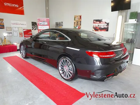 Mercedes S500 kupé - Leštění a keramická ochrana laku