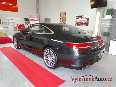 Mercedes S500 kupé - Leštění a keramická ochrana laku