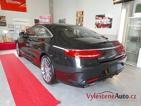 Mercedes S500 kupé - Leštění a keramická ochrana laku