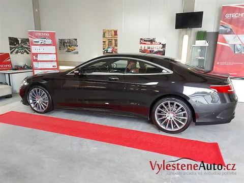 Mercedes S500 kupé - Leštění a keramická ochrana laku