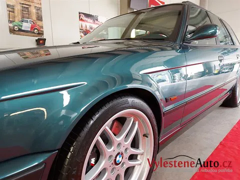 BMW M5 e34 kombi - Leštění a keramická ochrana laku