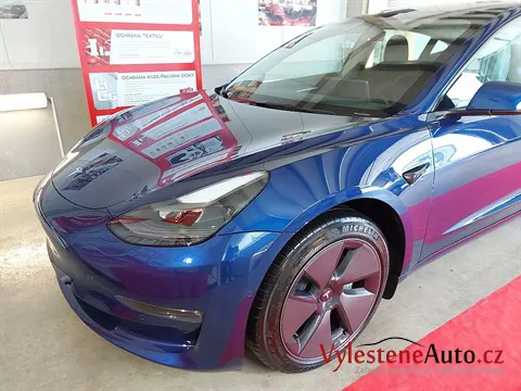 Tesla Model 3 - Renovace a keramická ochrana laku