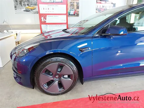 Tesla Model 3 - Renovace a keramická ochrana laku
