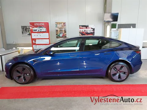 Tesla Model 3 - Renovace a keramická ochrana laku