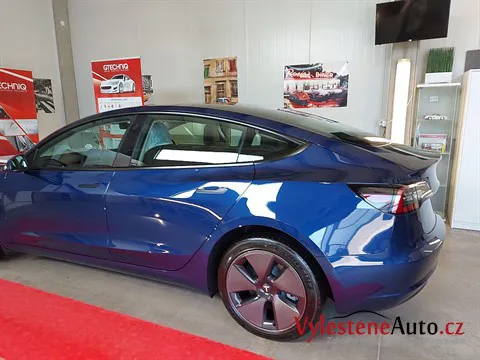 Tesla Model 3 - Renovace a keramická ochrana laku