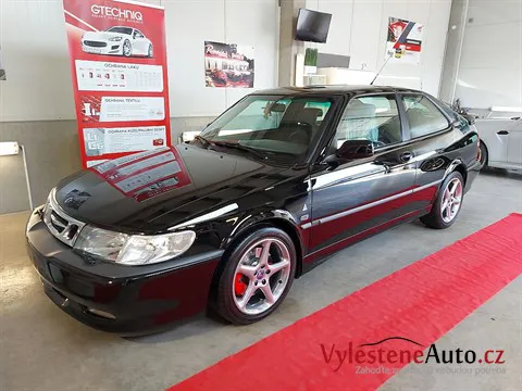 Saab 9-3 Viggen - Vícekrokové leštění a keramická ochrana laku