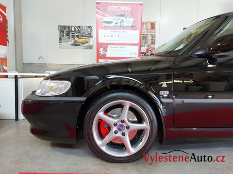 Saab 9-3 Viggen - Vícekrokové leštění a keramická ochrana laku