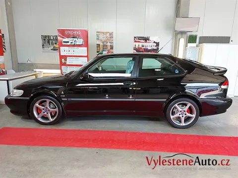 Saab 9-3 Viggen - Vícekrokové leštění a keramická ochrana laku