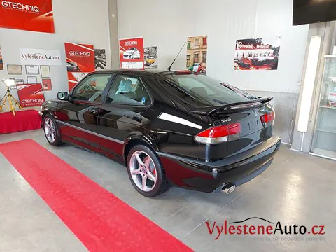 Saab 9-3 Viggen - Vícekrokové leštění a keramická ochrana laku