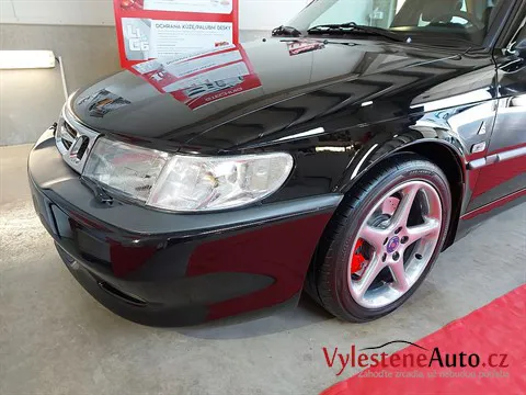 Saab 9-3 Viggen - Vícekrokové leštění a keramická ochrana laku