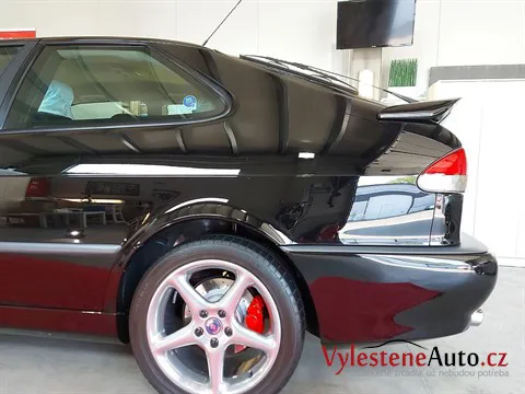 Saab 9-3 Viggen - Vícekrokové leštění a keramická ochrana laku