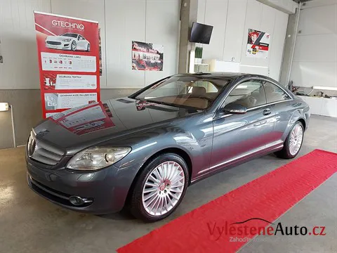 Mercedes CL500 - Renovace a keramická ochrana laku